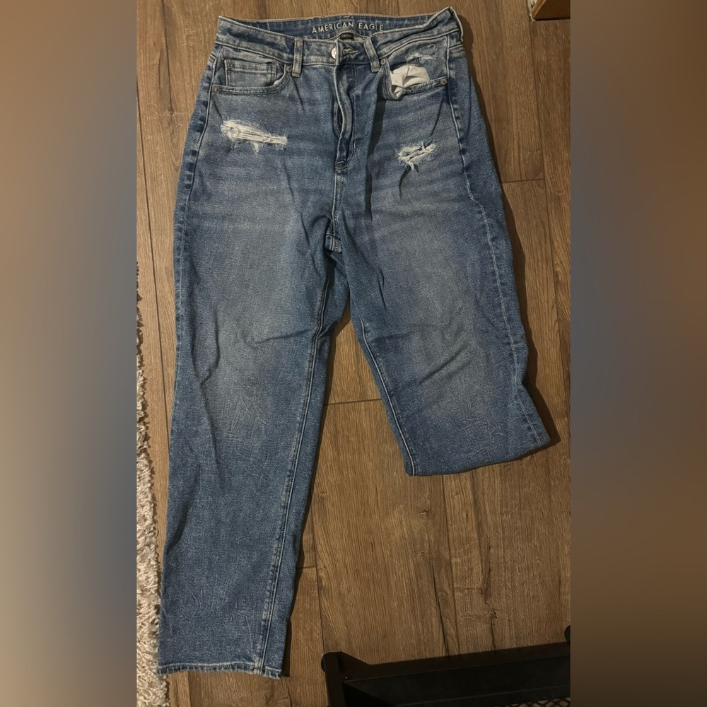 AE mom jeans